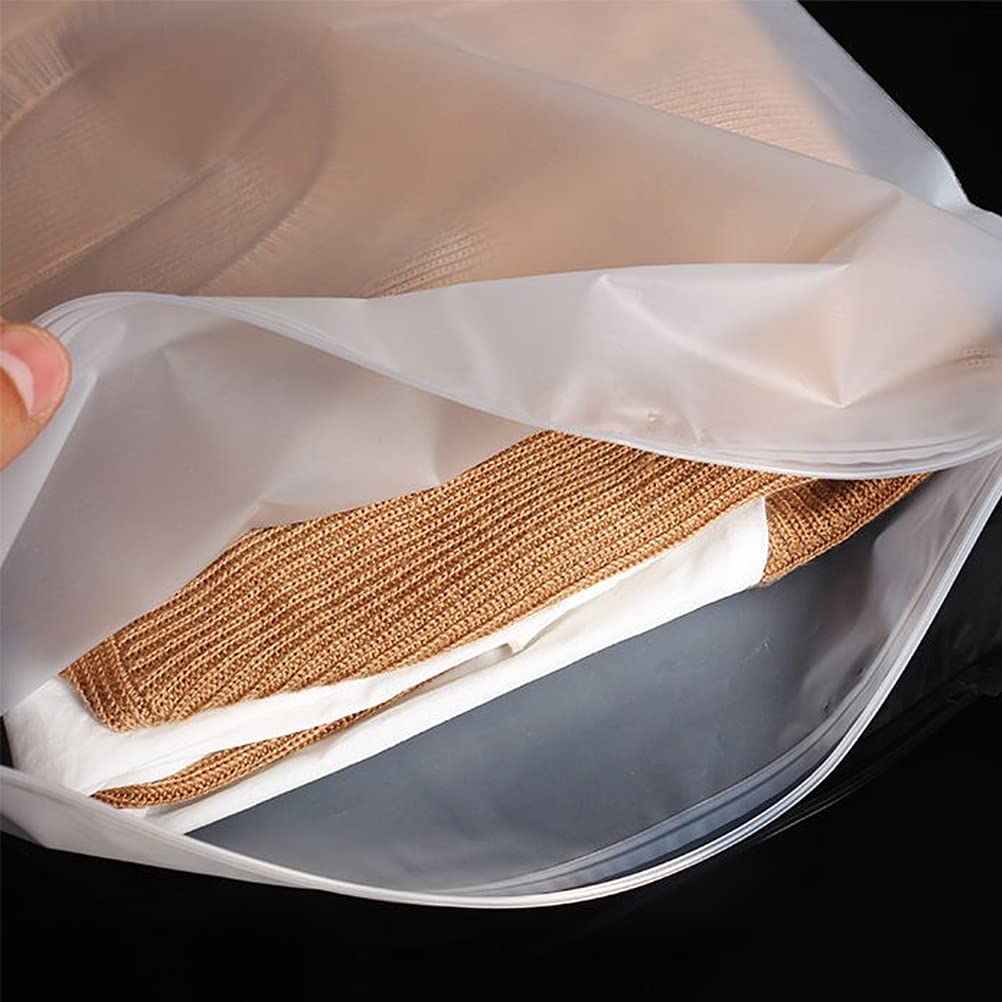 20 Pcs Zip Lock Bags, Travel Storage Clothes Bag, Reusable Hospital Bags