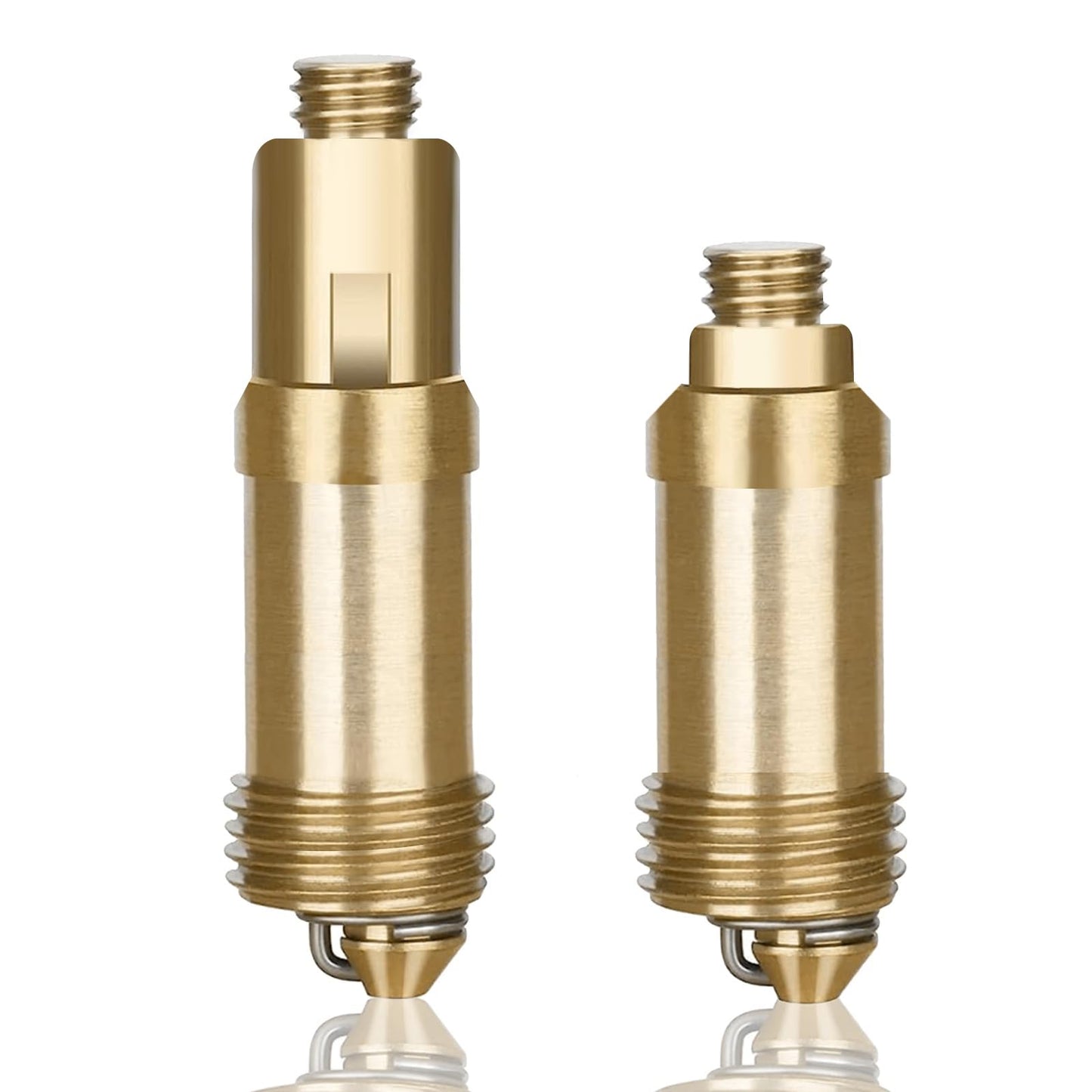 Pop Up Sink Bath Plug Replacement Click Clack Brass Bolt Stoppers 2 PCS