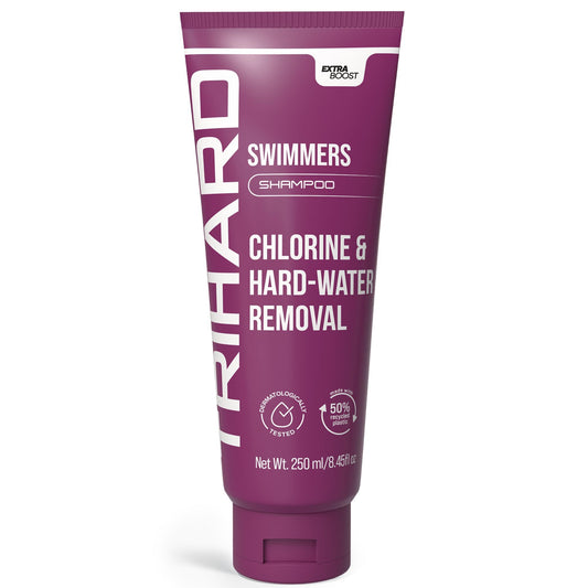 TRIHARD Premium Swim Shampoo | Ultimate Chlorine & Saltwater Defense | Pro Swimmers' Hair Care Choice