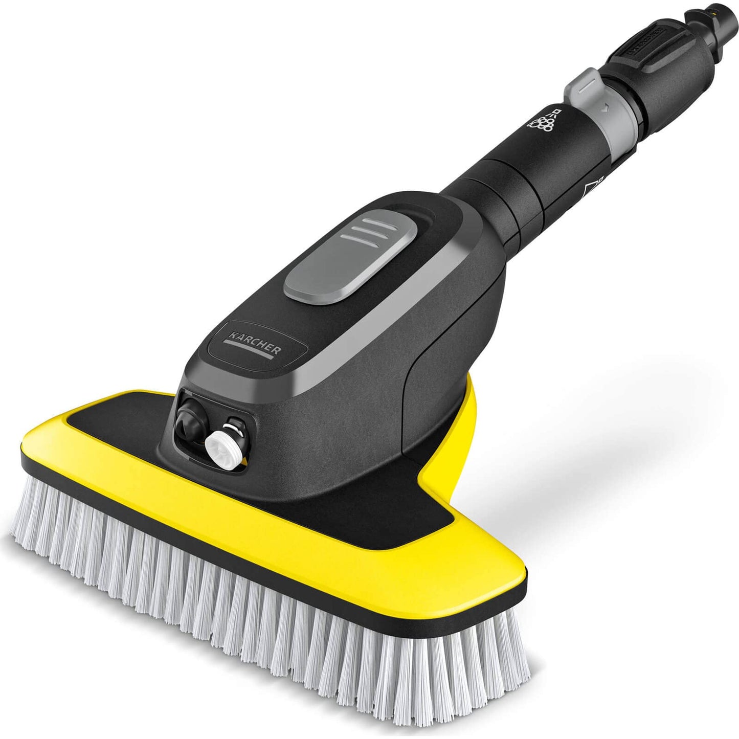 K?rcher WB 7 Plus 3-in-1 Corded Electric Wash Brush, 3 Functions: Foam Jet, High-Pressure Flat Spray Nozzle, Soft Brush, Original Accessory for