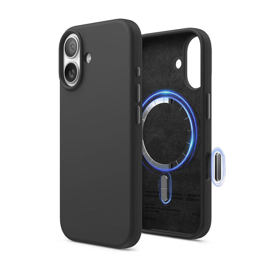 elago Magnetic Silicone Case Compatible with iPhone 17 Case 6.3? - Compatible with MagSafe, Premium Liquid Silicone Material, Protective Cover,