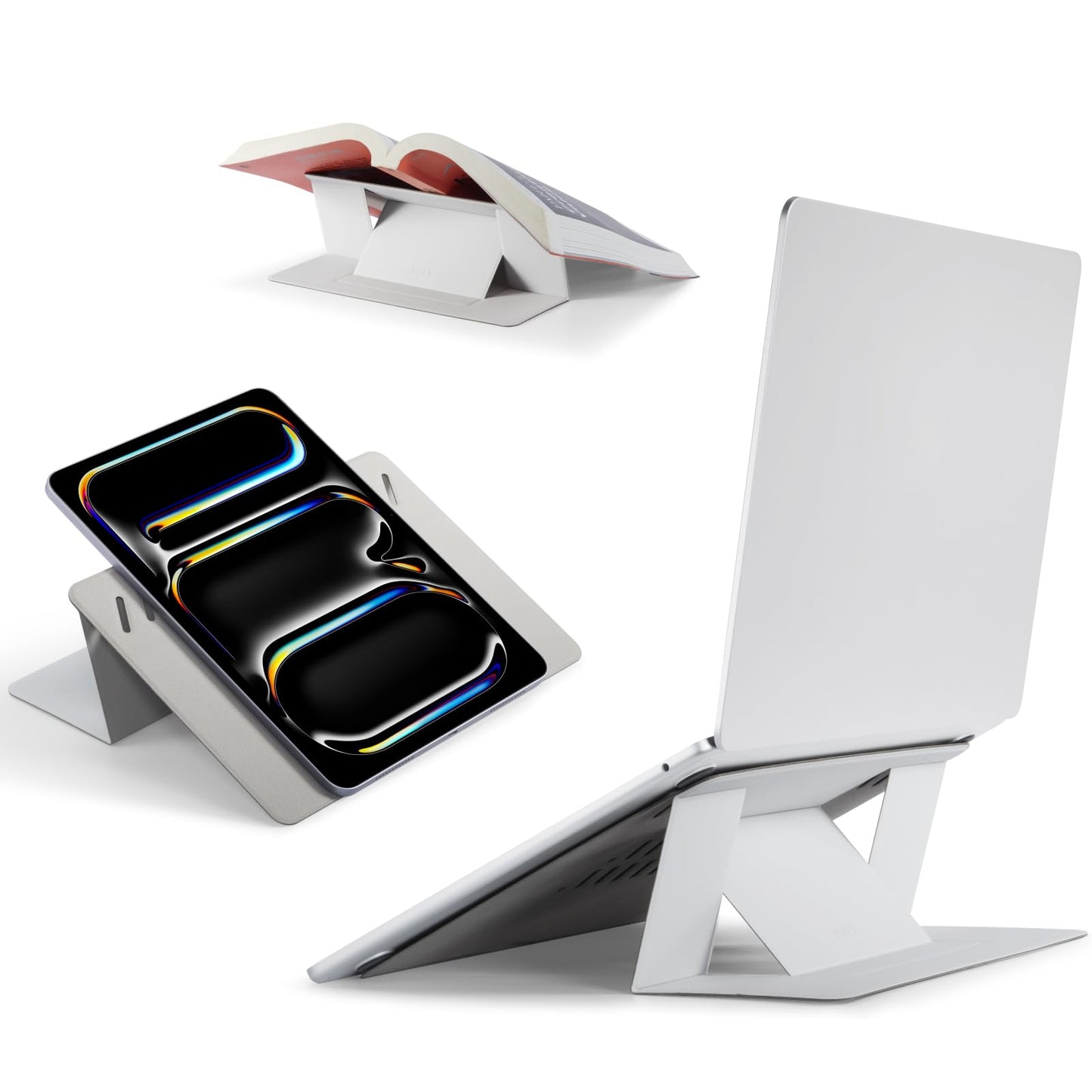 MOFT Laptop Stand for Desk, Non-Adhesive Laptop Stand with 2 Adjustable Viewing Angles