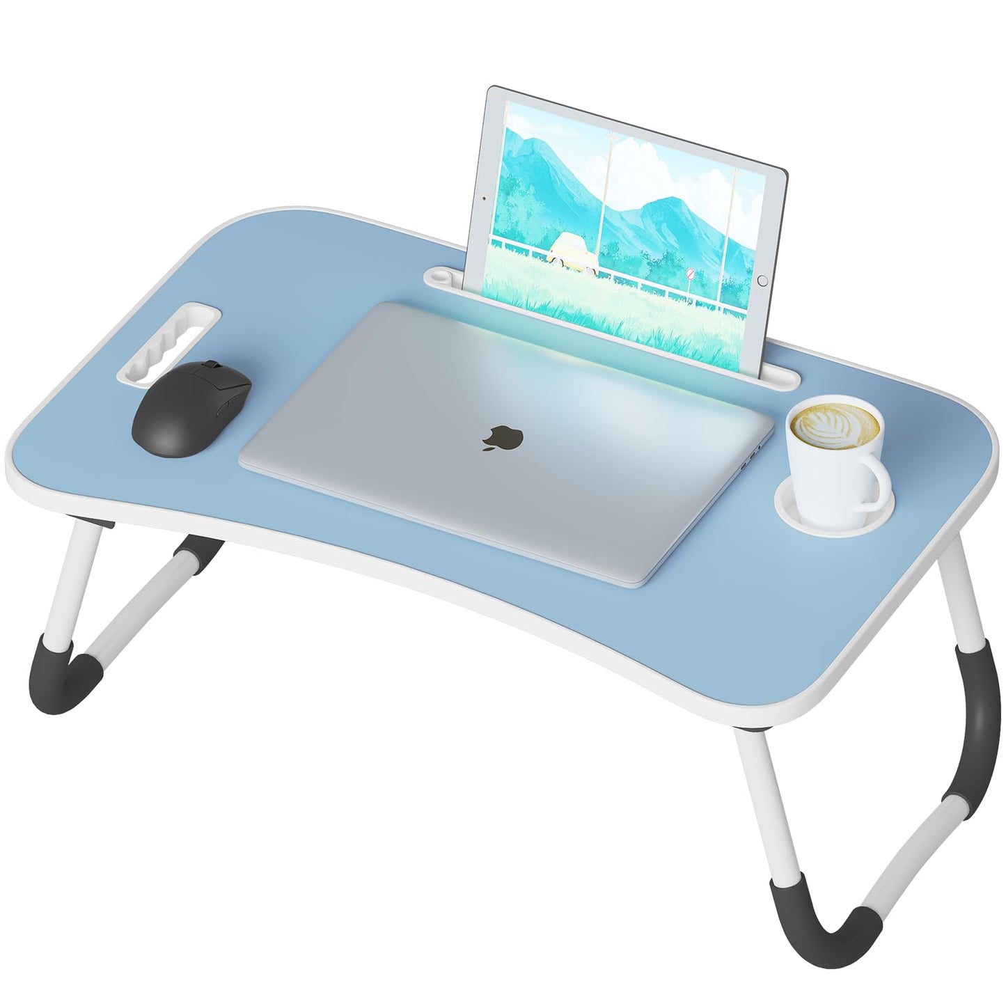 Multi - Function Bed Table & Laptop Stand for Bed - Ideal for Comfortable Laptop Use in Sofa