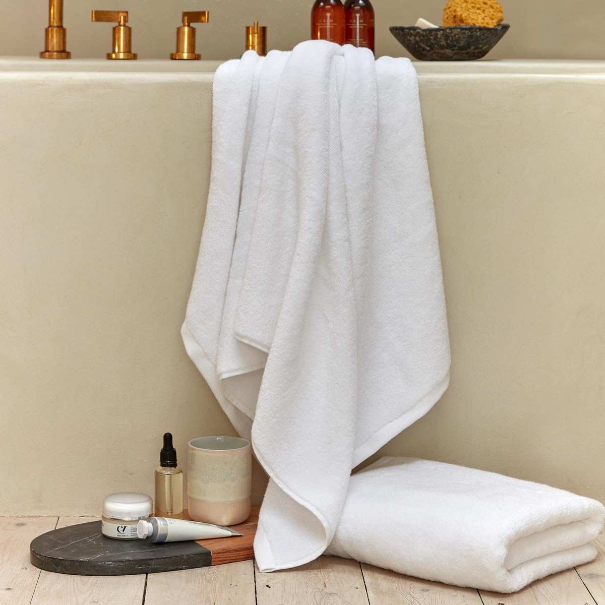 Christy Cirrus Bathroom Towel Set | 6 Piece Set | 2 Face 2 Hand 2 Bath | Lightweight Super Soft and Fluffy | Quick Dry Shower Towels | 100% Cotton