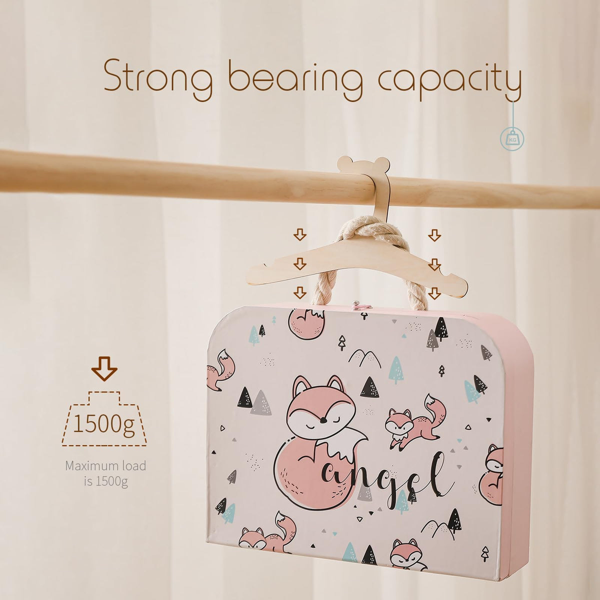 10 Pcs Baby Hangers, Baby Coat Hangers, Cute Shape Kids for Clothes, Vests, Blouses and Pants