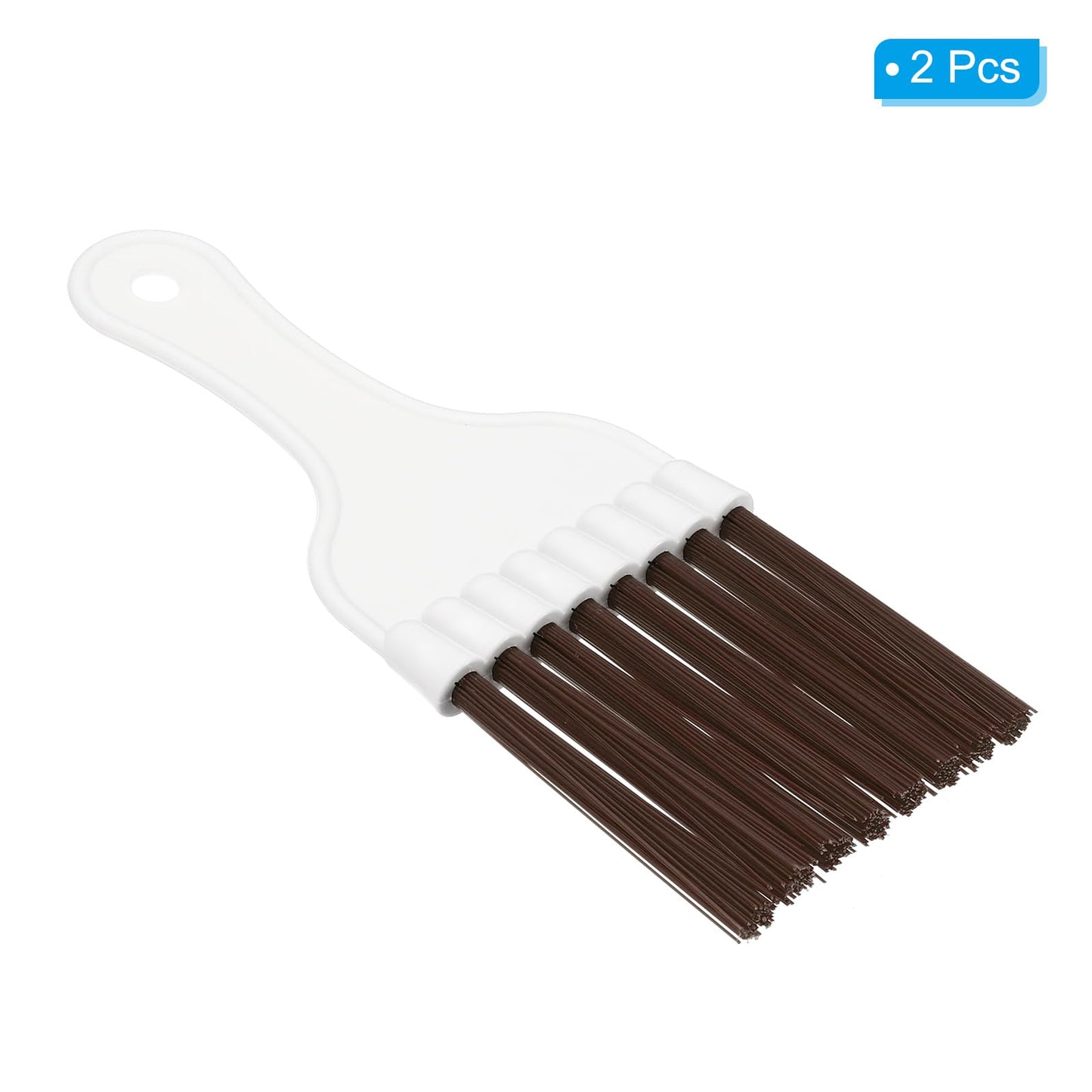 PATIKIL Air Conditioner Fin Comb, 2Pcs Plastic Whisk Brush Condenser Cleaning Brush Refrigerator Coil Fin Cleaner Radiator Repair Tool for AC