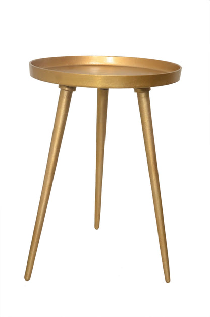 ASPECT Maxine Tripods Metal Side Table Gold ST98G