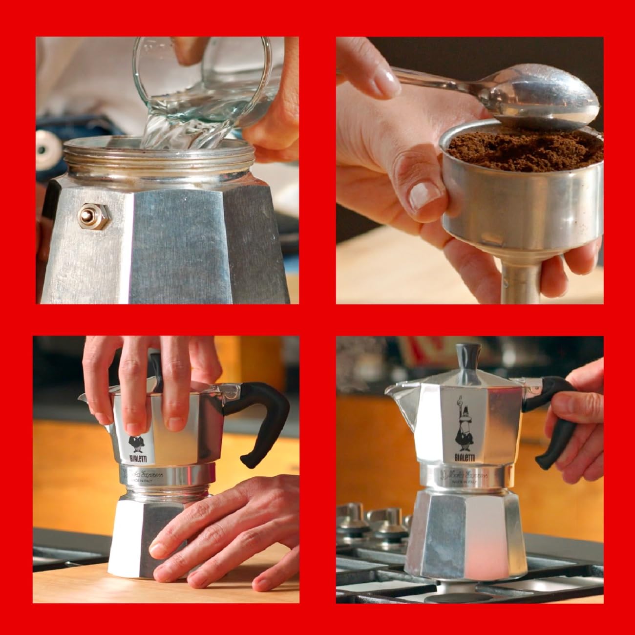 Bialetti 6800 Moka Express 6-Cup Stovetop Espresso Maker