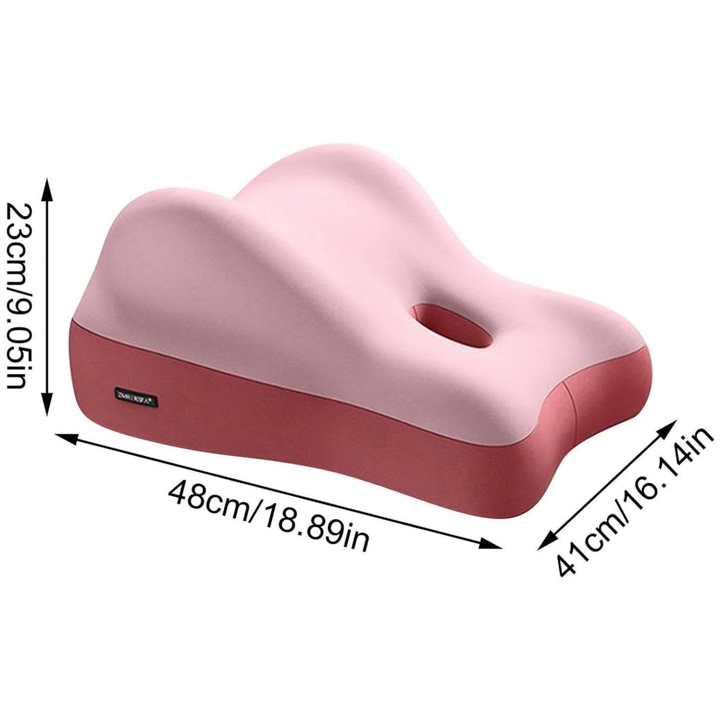 Butt Cushion for Couples,Memorys Foam Cushion for Hip Elevation,Couple Love Pillow Pad,Space Memory Foams Bedside Sleeping Sofa Cushions,Pillowcase