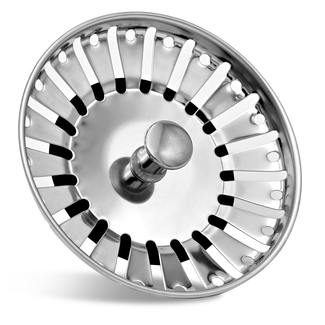 LICQIC Leak Proof Kitchen Sink Strainer Plug, Diameter 84 mm, 1 Pcs