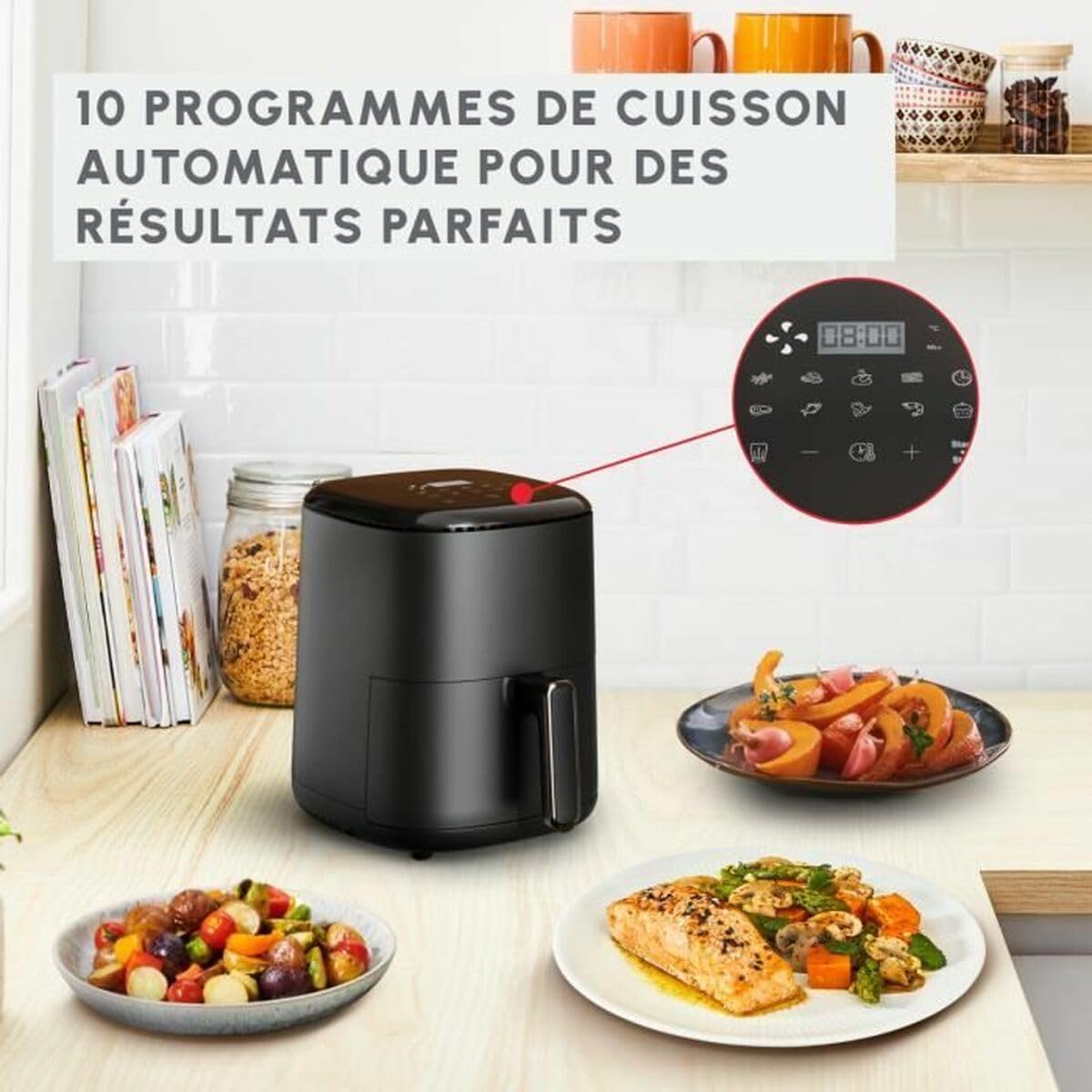 Moulinex EZ145820 Air Fryer Black - Brand: Moulinex - EAN: 3045387291037