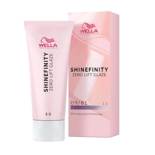 WELLA PROFESSIONALS Shinefinity Zero Lift Glaze - 09/81 Platinum Opal 60 ml