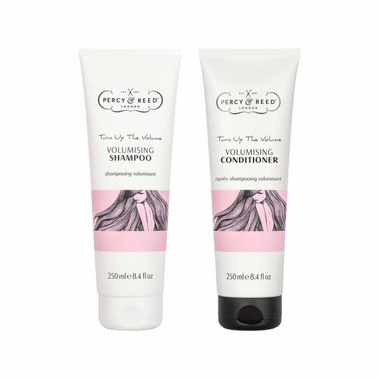 Percy & Reed Turn Up The Volume Volumising Shampoo & Conditioner Duo - Lightweight, Boosts Strength & Thickness, Nourishes All Hair Types, Promotes