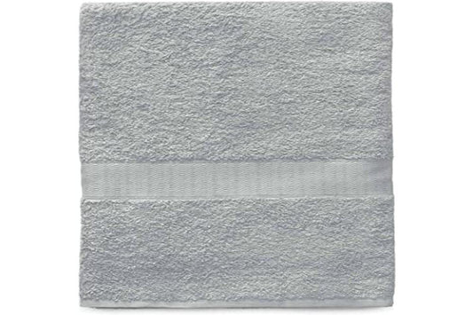 Gabel Bath Towel, Plain, 100% Cotton, 5 x 27.5 x 37 cm 5x27.5x37 cm grey