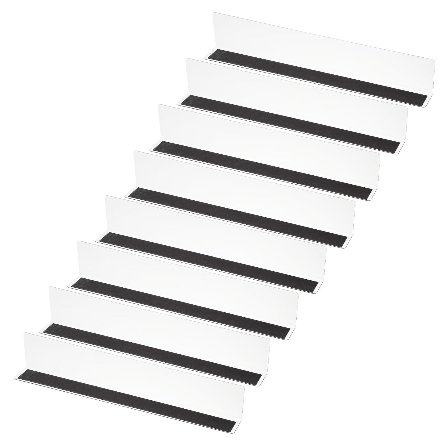 PATIKIL 8 Pack Shelf Dividers for Closet Organization, 13.8x1.6x2.4 Acrylic Magnetic Closets Separator Kitchen Cabinet Shelves Under Bed Blocker for