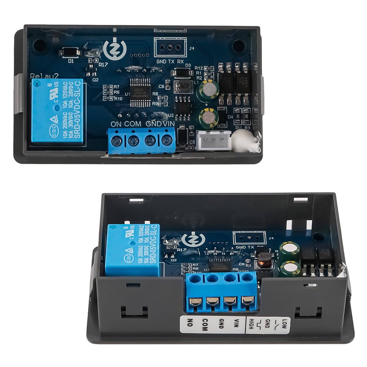 VOANZO Delay Module DC 5V-30V Timer Relay with Digital Display Adjustable Delay Timer 0.1s to 999 Minutes Delay Relay Timer Module for Timing Control