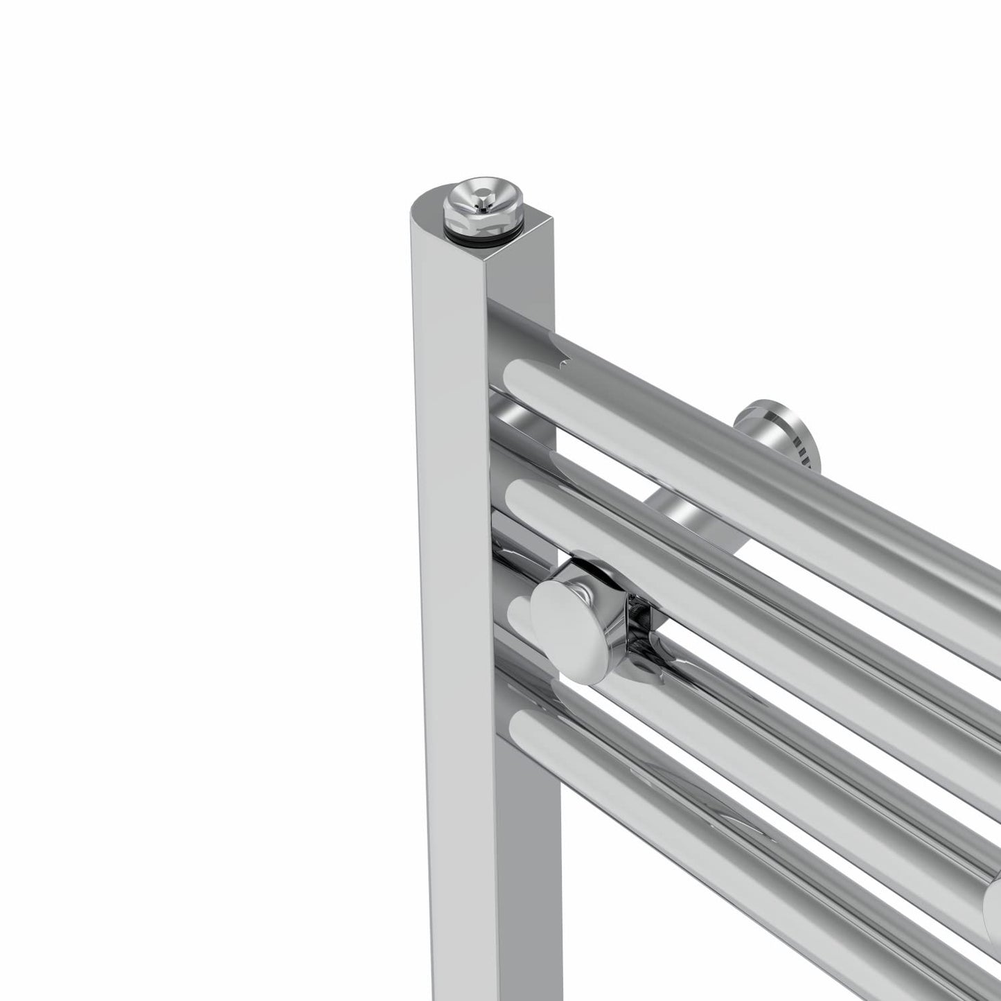 Warmehaus Straight Heated Towel Rail Chrome Radiator 1400x300mm