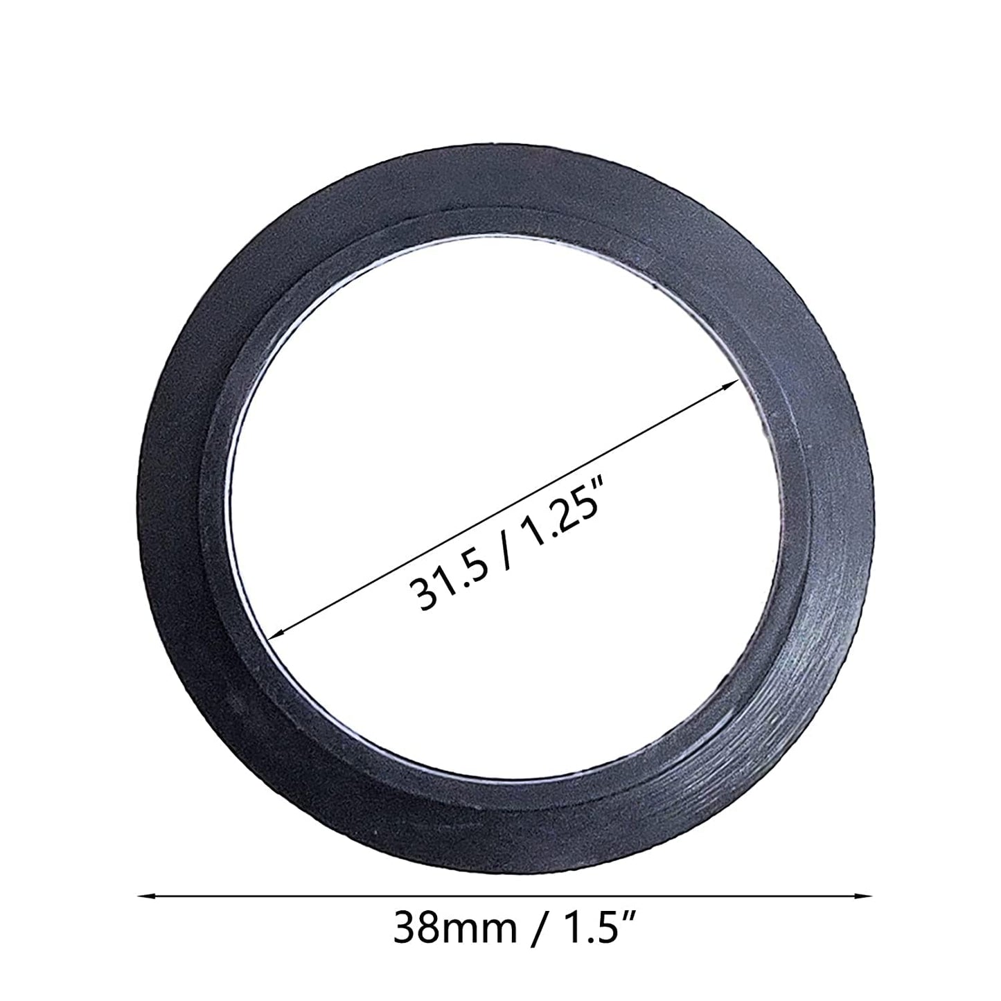 10Pcs Sink Plug O-Ring Spare Sealing Gaskets for Metal Basin Plugs and Pop up Bath Sink Basin Plug Inner Diameter 31.5mm Outer Diameter 38mm Silica