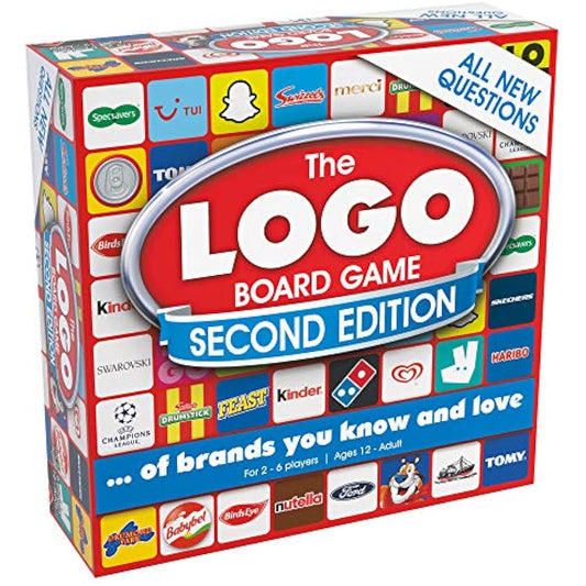 Drumond Park The LOGO Board Game Second Edition - The Family Board Game of Brands and Products You Know and Love, Family Games For Adults And Kids Suitable From 12+ Years