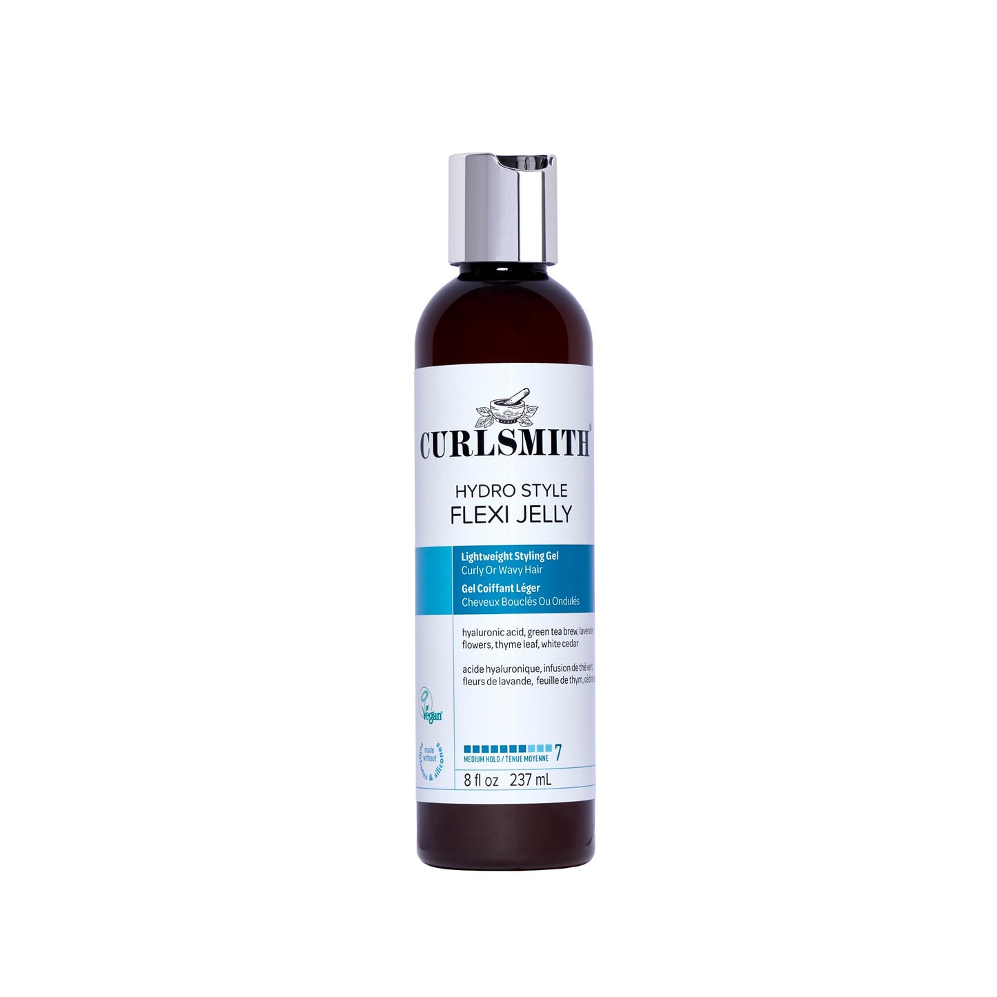 Curlsmith - Hydro Style Flexi-Jelly - Vegan Defining Gel for Wavy, Curly or Coily Hair (237ml)