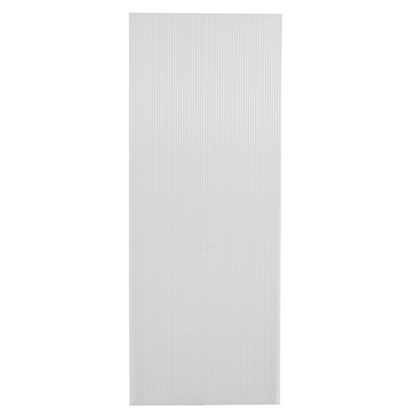 HT-100 x 80 Household Application Door & Window Rain Cover Eaves Canopy White & Gray Bracket