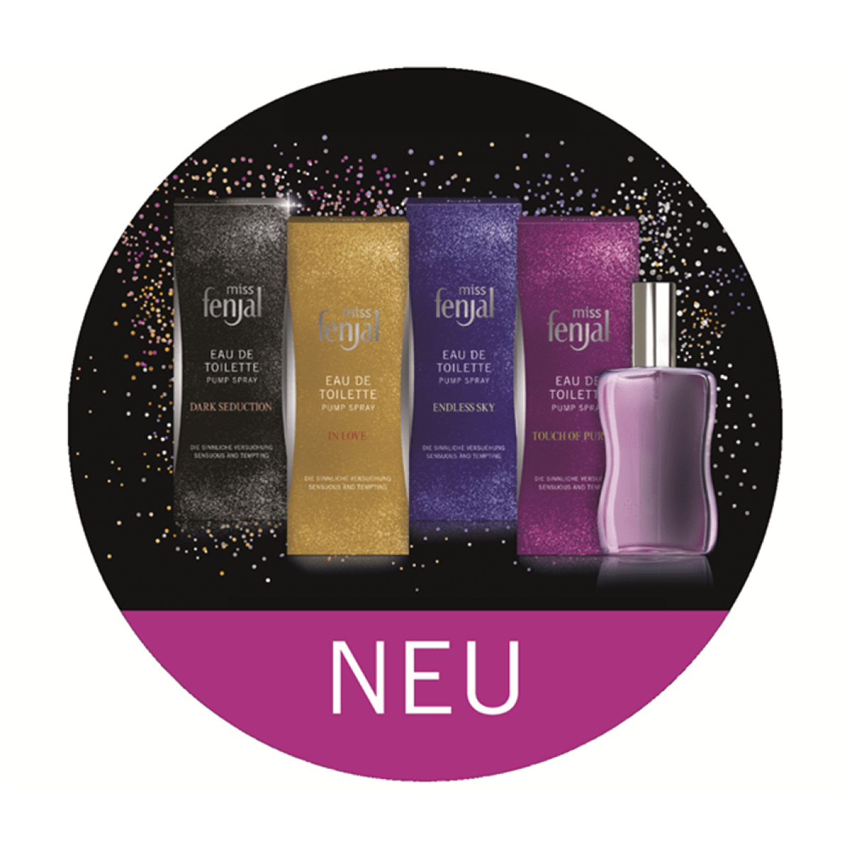 Miss Fenjal Touch Of Purple Pump Spray 50ml
