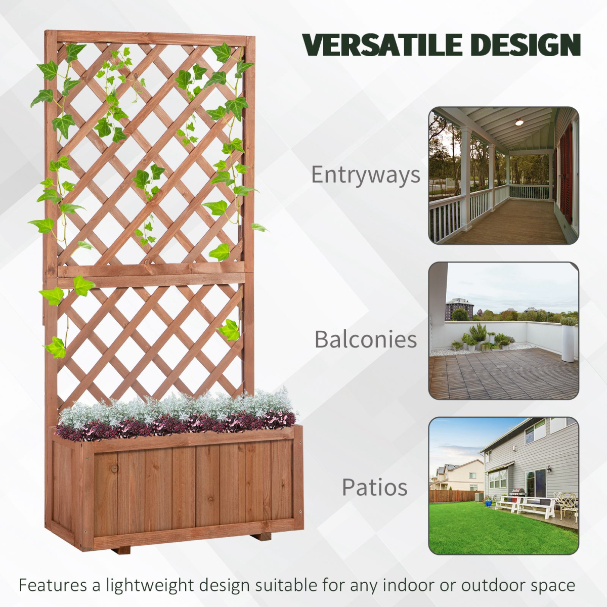 Wooden Gardening Display