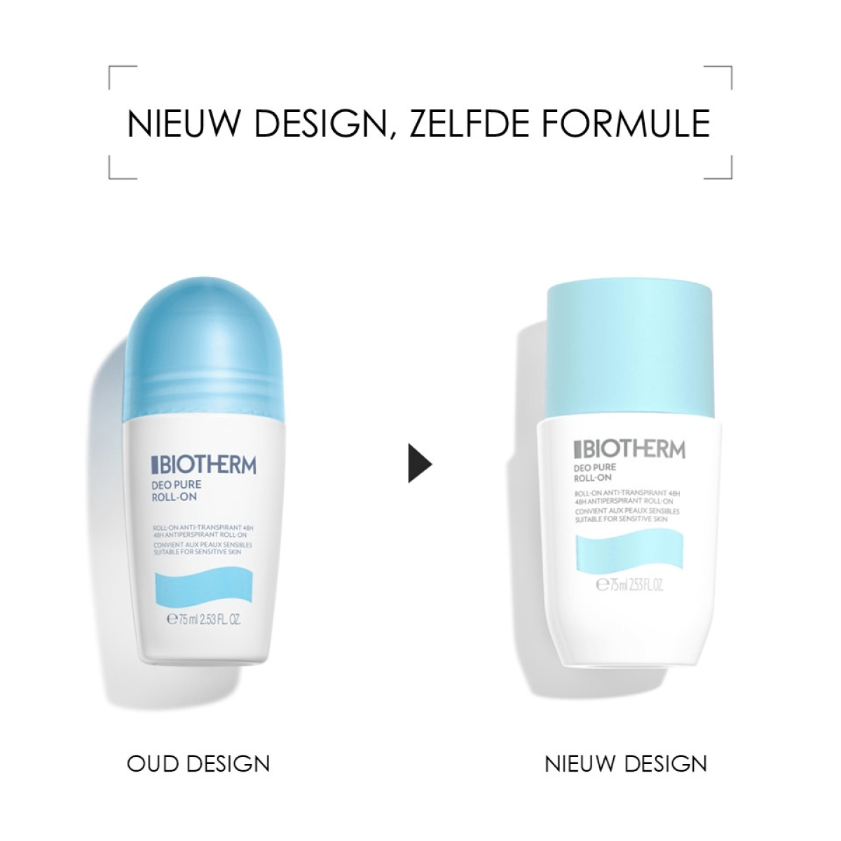 Biotherm Deo Pure Roll-On Deodorant 75ml