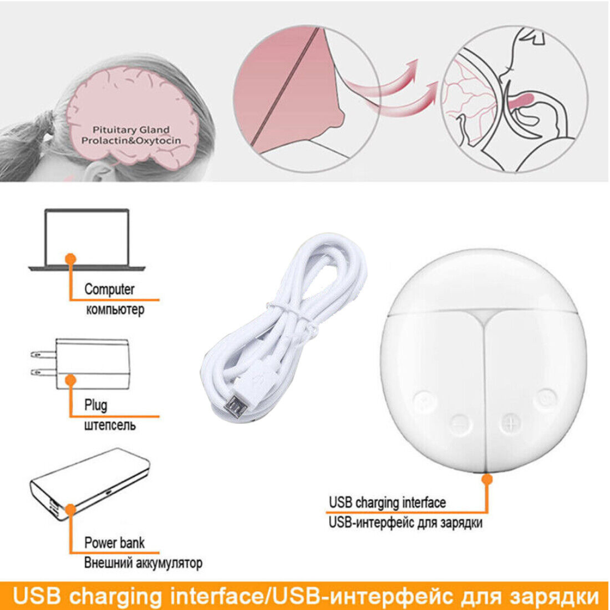 Automatic Double Electric Breast Pump + Lid & Nipple Kit | Efficient Breastfeeding Pump