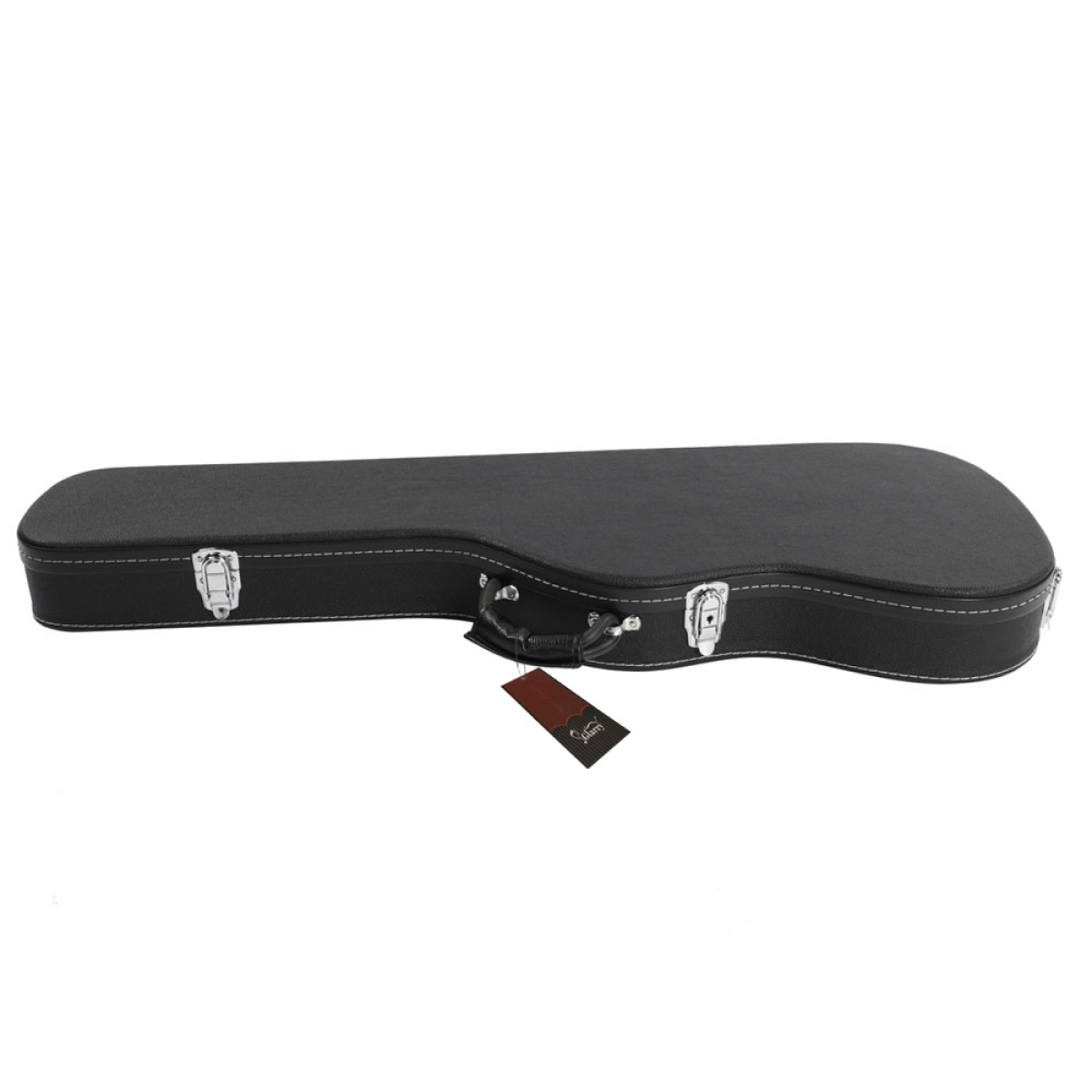 【Replace 2484535】ST High Grade Electric Guitar Hard Case Microgroove Flat Surface Straight Flange Black