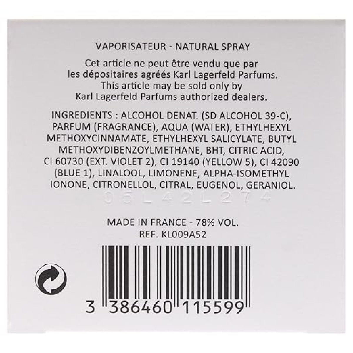Karl Lagerfeld New York Mercer Street Eau De Toilette Spray 60ml