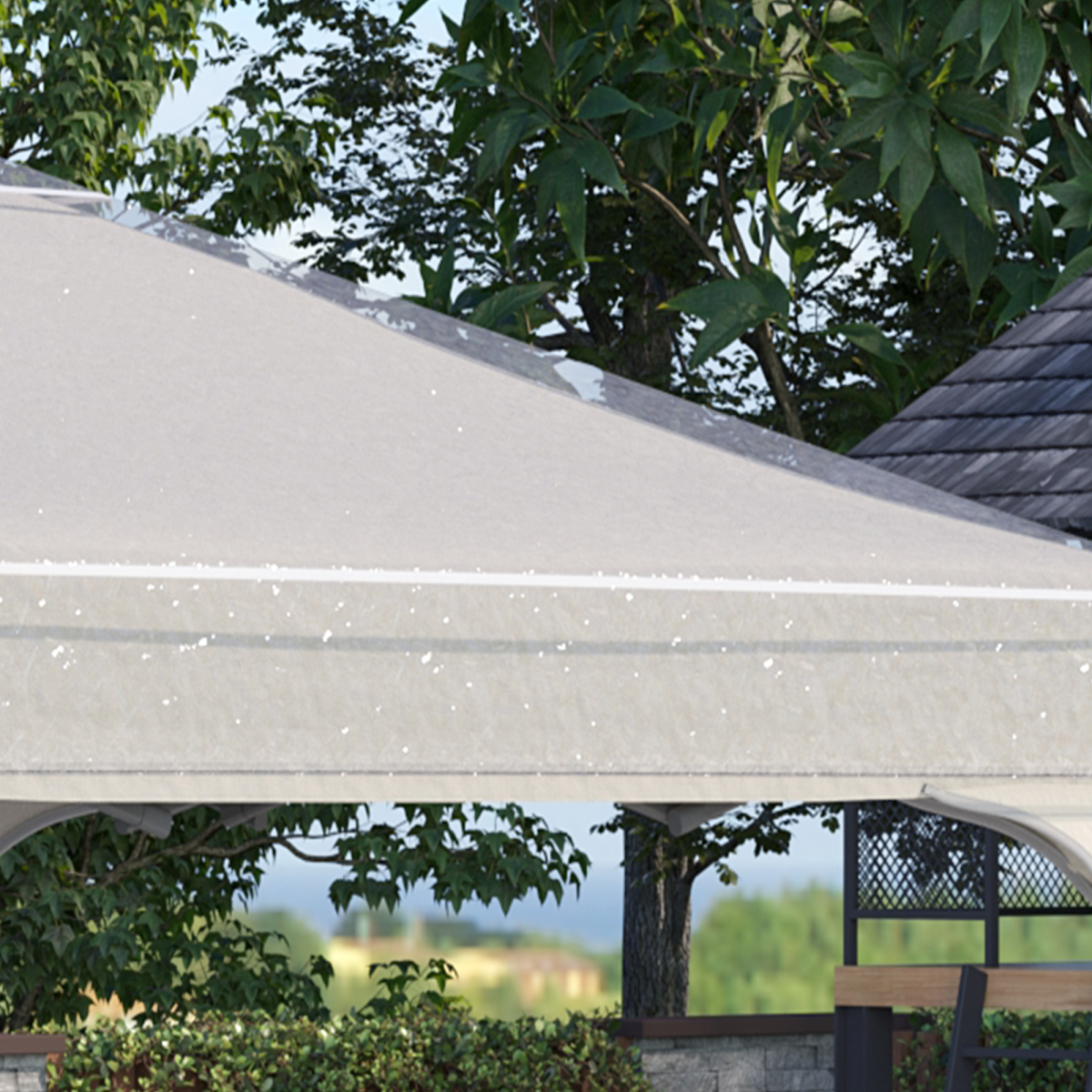 3 x 3 (m) Gazebo Protective Cover, Waterproof Cover for Canopy, Tent
