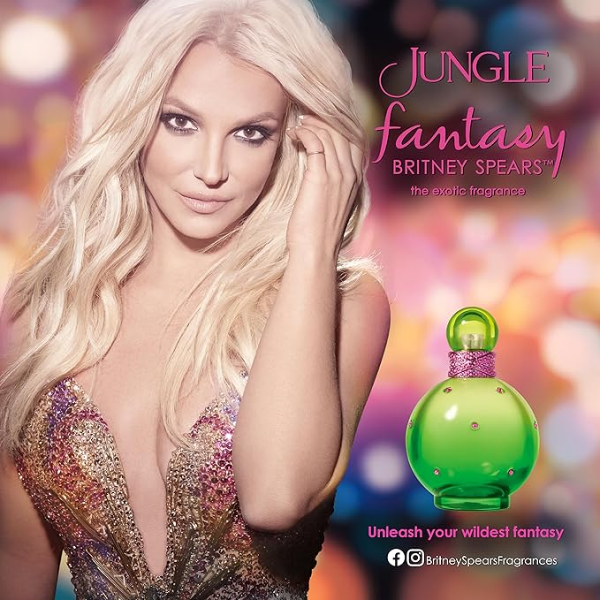 Britney Spears Jungle Fantasy Eau De Toilette Spray 30ml