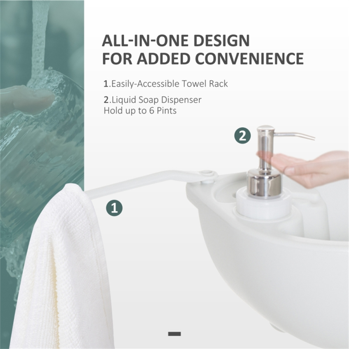 Portable camping sink ( Amazon Shipping)（Prohibited by WalMart）