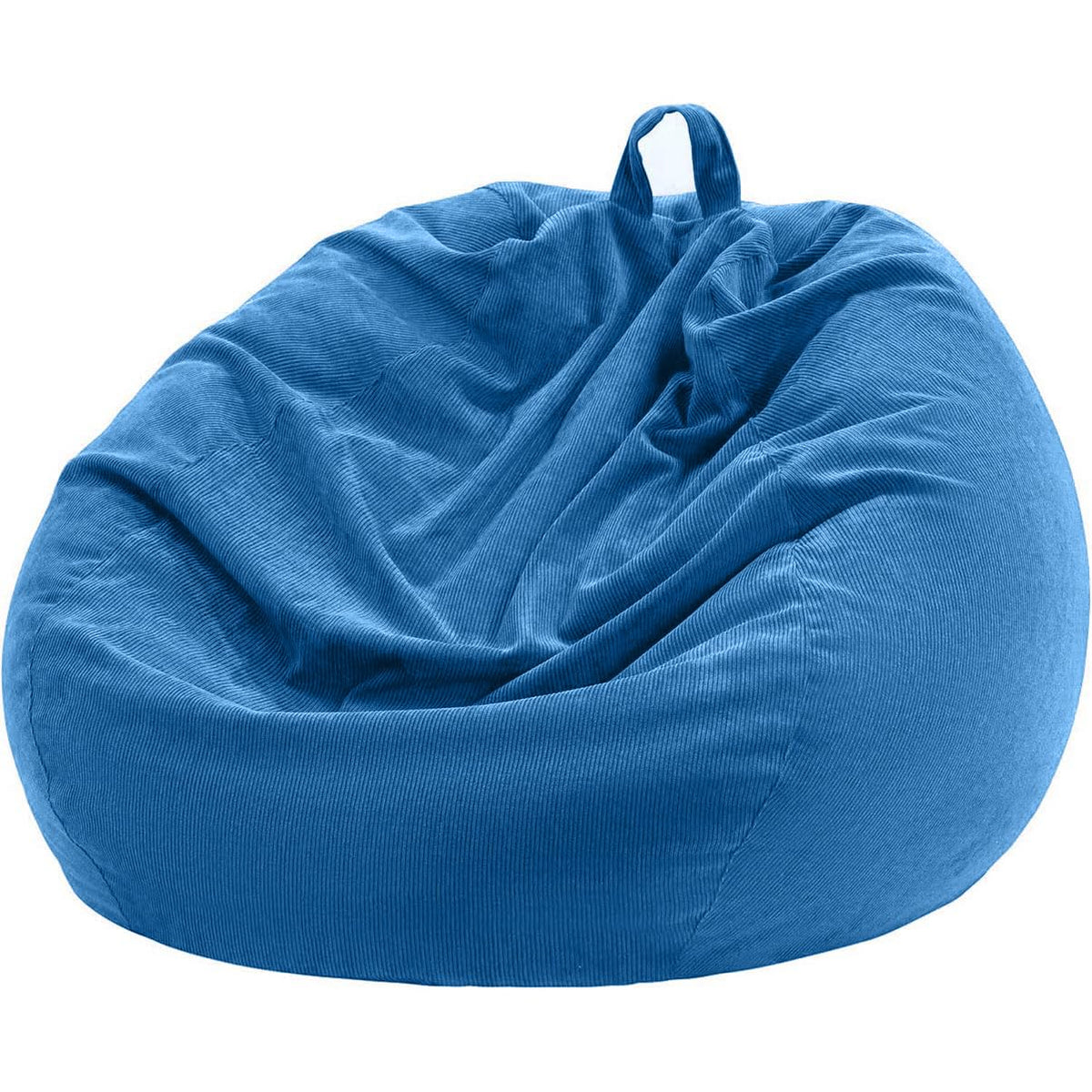 Nobildonna 3 ft Bean Bag Chair Cover No Filler for Adults and Kids 300L Extra Large Stuffed Animal Storage Bean Bag Washable Soft Premium Corduroy
