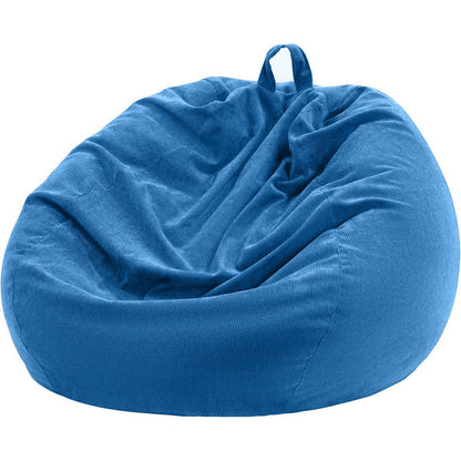 Nobildonna 3 ft Bean Bag Chair Cover No Filler for Adults and Kids 300L Extra Large Stuffed Animal Storage Bean Bag Washable Soft Premium Corduroy
