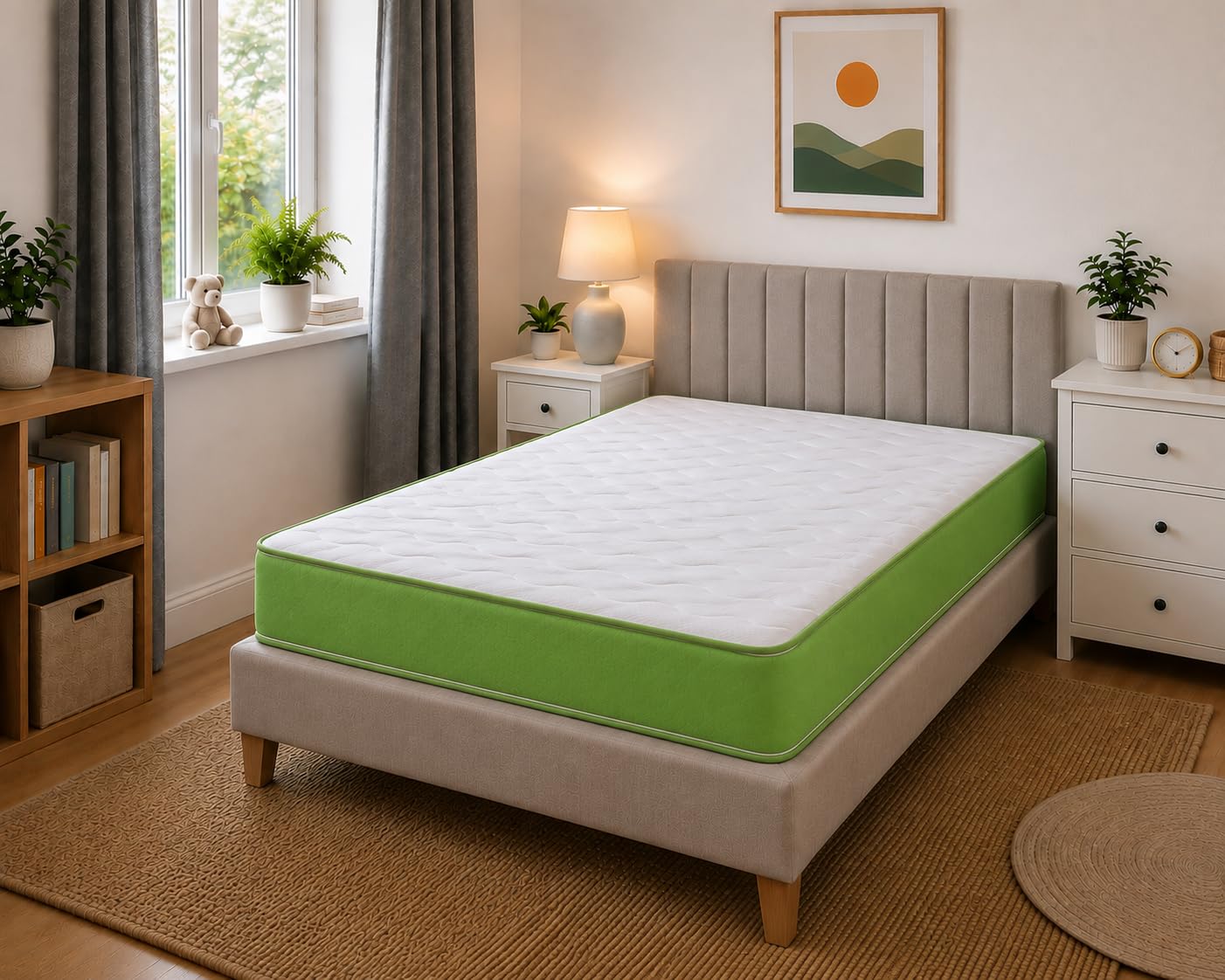 eXtreme comfort ltd Cooltouch Colours Green Small Double Mattress