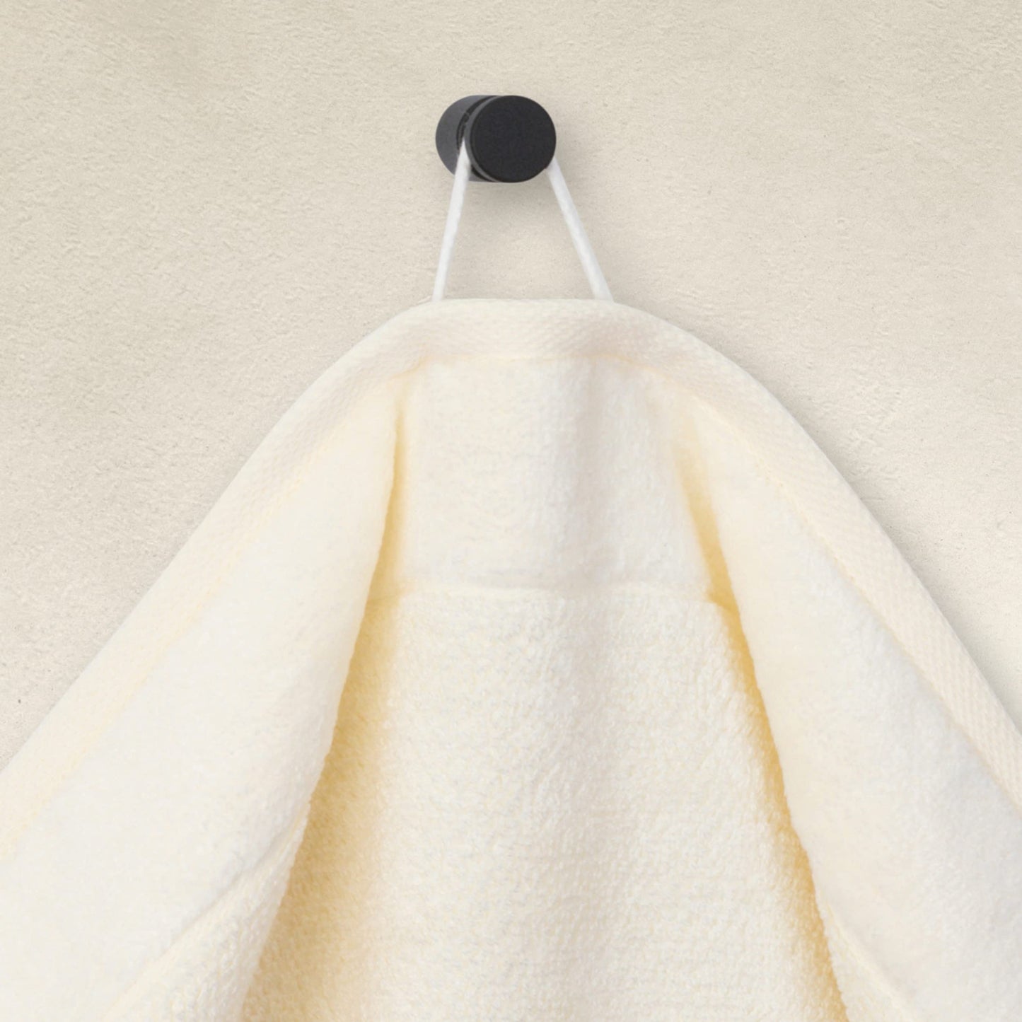 Möve Bamboo Luxe guest towel 30 x 50 cm made of 60% cotton / 40% viscose from bamboo cellulose, ivory