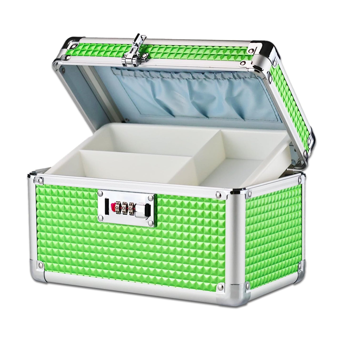 Pogianhae Combination Lock Storage Box with Handle – Multipurpose Locking Case for Home & Outdoor Use, Secure Storage for Accessories, Medicine