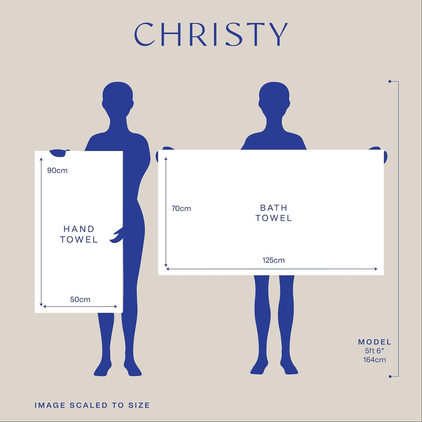Christy Antalya Hand Towels | Set of 2 | 100% Turkish Cotton | 600GSM | Soft Plush Luxury Towel Set | 50cm x 90cm | Quick Dry | Fern Green