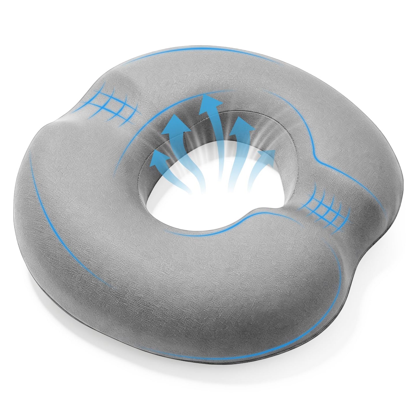 KANGBES Donut Cushion for Hemorrhoids, Coccyx Pain Relief Seat Cushion