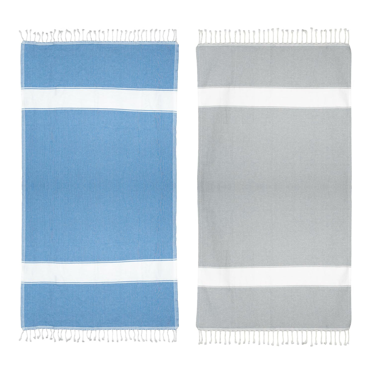 Aspendos Turkish Beach Towel – Lightweight, Quick Dry, Sand Free – 100% Cotton Peshtemal Towel – 90x190 cm – Compact & Soft for Bath, Travel, Holiday