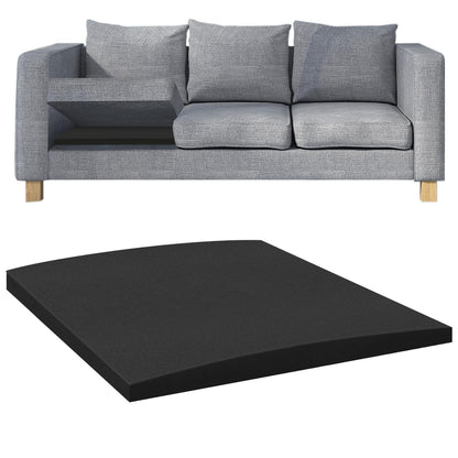 Duscdesp 50×50cm Sofa Support Boards,Sofa Bed Support Cushion Sofa Saver,Cushion Sag Repair for Corner Sofa Sofa Bed Couches Settee Black & 1 Pcs