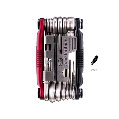 Crankbrothers Multi-20 Bicycle Multi-Tool, Red