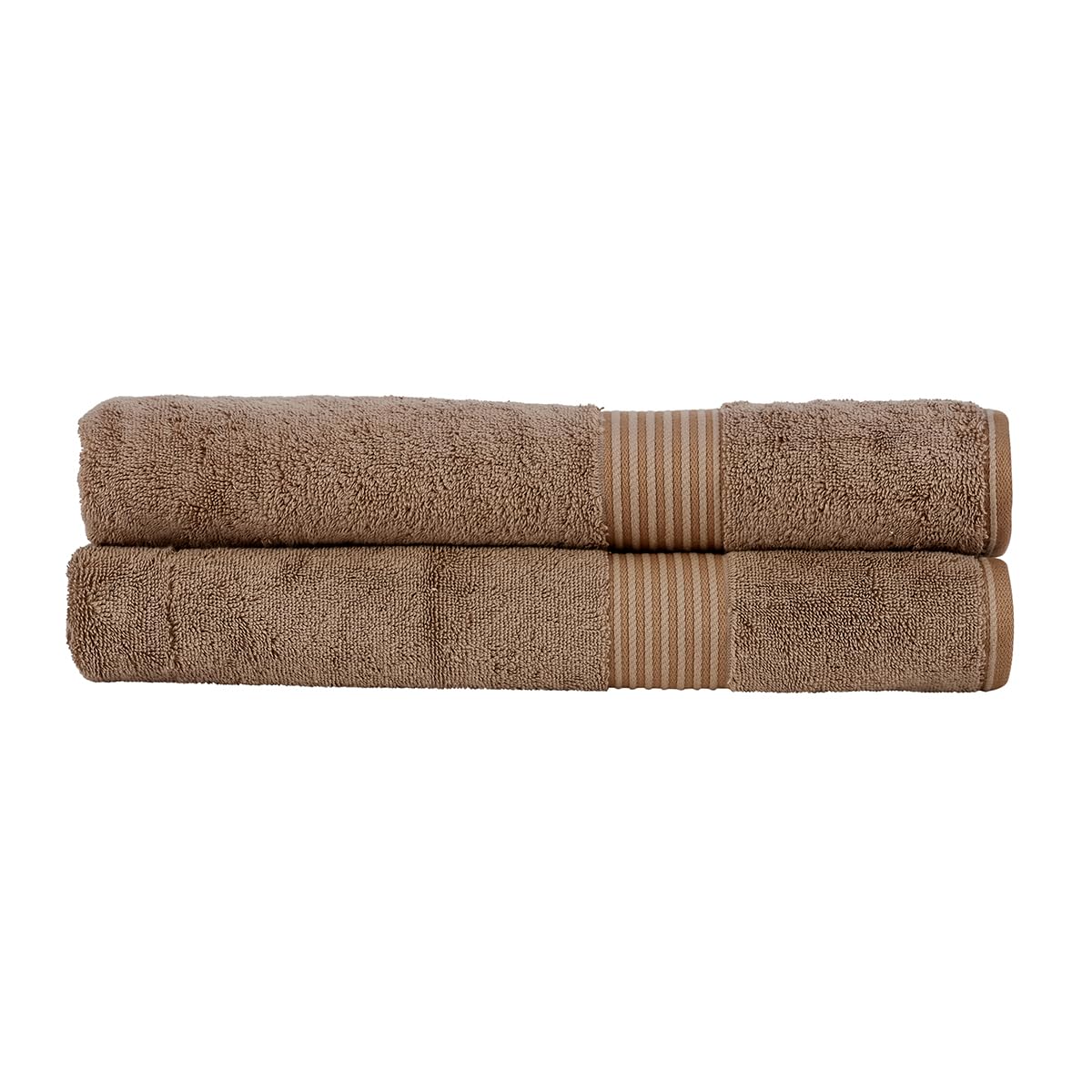 Christy Supreme Hygro 2 Bath Sheets Set | Mocha Brown | 100% Luxury Supima Cotton | Ultra Soft | Super Absorbent | 650GSM | Extra Large Bath Towels