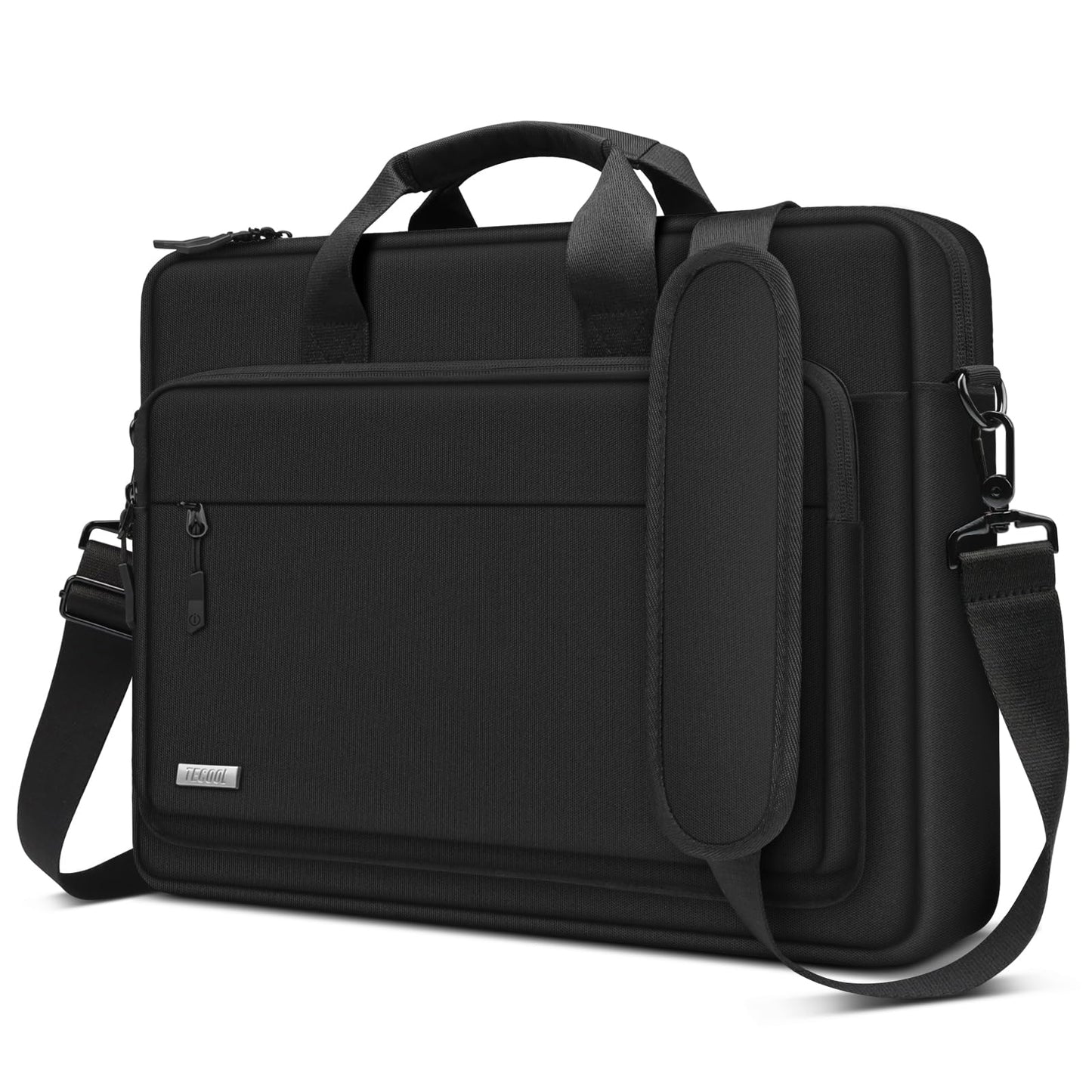 TECOOL Laptop Bag 15.6 16 Inch,15.6 inch laptop case for Men womeny Business Messenger Bag with Shoulder Strap for 15 15.6 16? Lenovo Acer Asus Dell