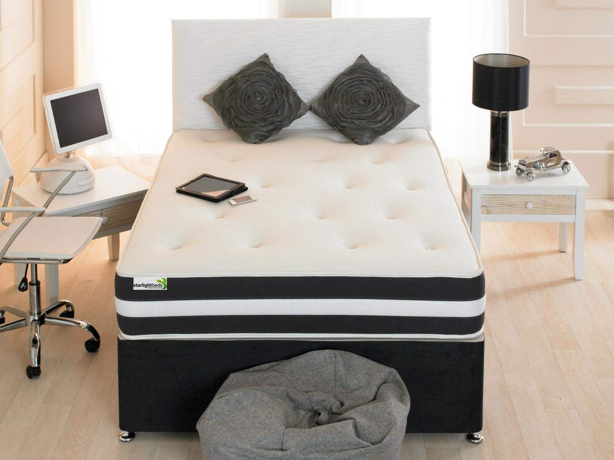 Starlight Beds Cascade Tuft Double Mattress, 4ft6 x 6ft3