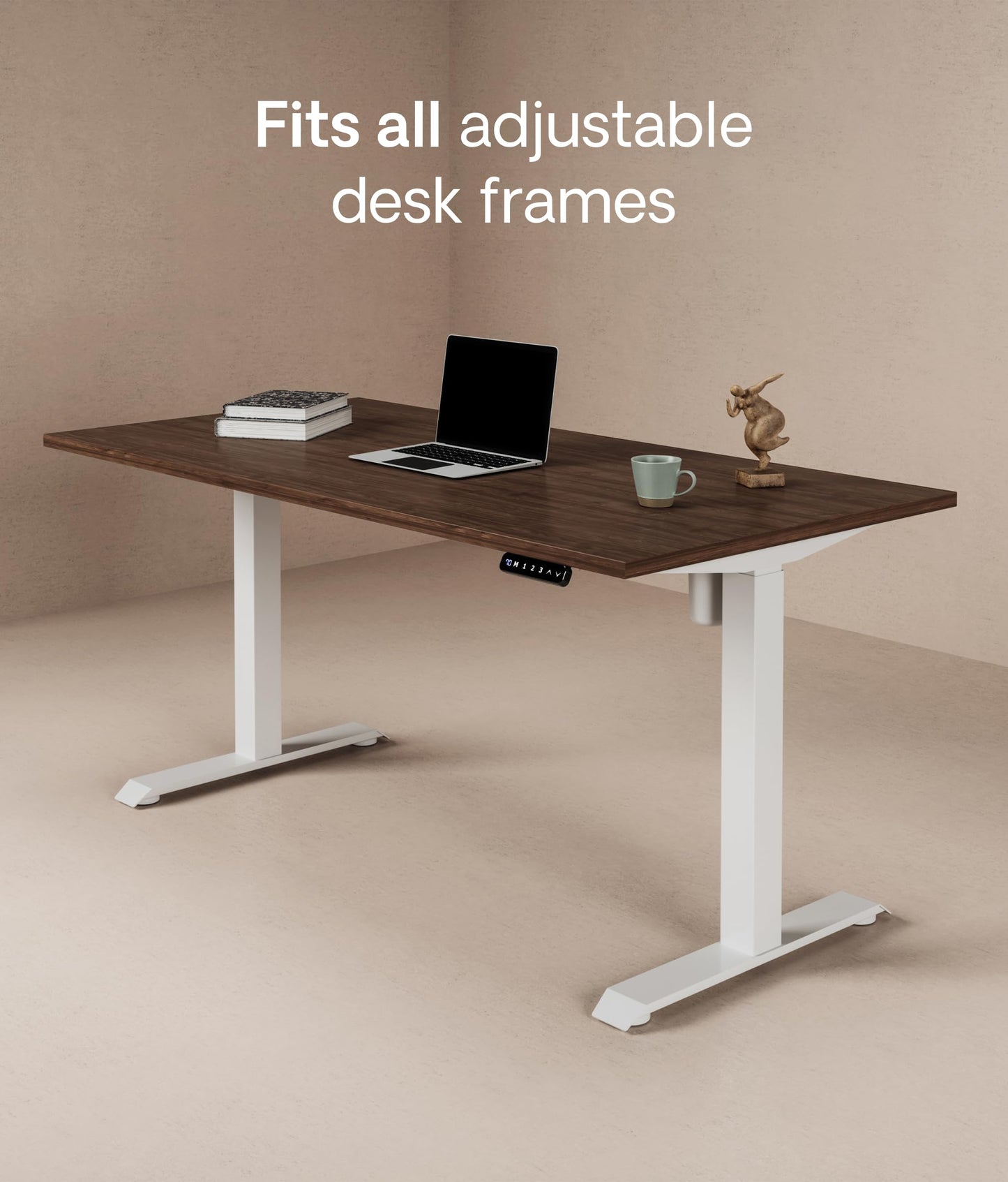 Desktronic Table Top 200 x 80 cm Desk Top - Perfect for Height-Adjustable Desks, Dining Tables and More - Made in Europe