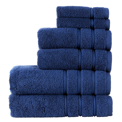 Christy Antalya Large Bath Towels | Set of 6 | 100% Turkish Cotton | 600GSM | Soft Plush Luxury Towel Set