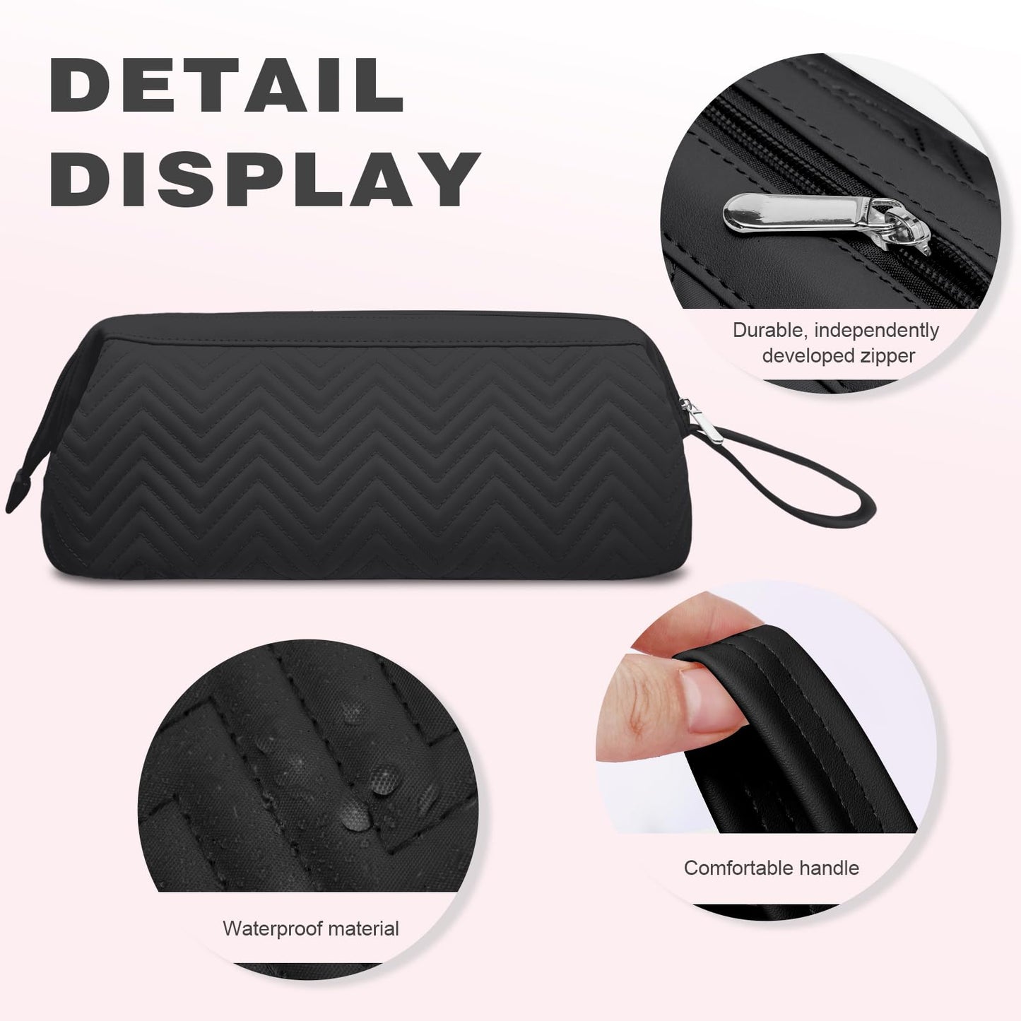 GENCAN Travel Case Compatible with Shark Flexstyle Black